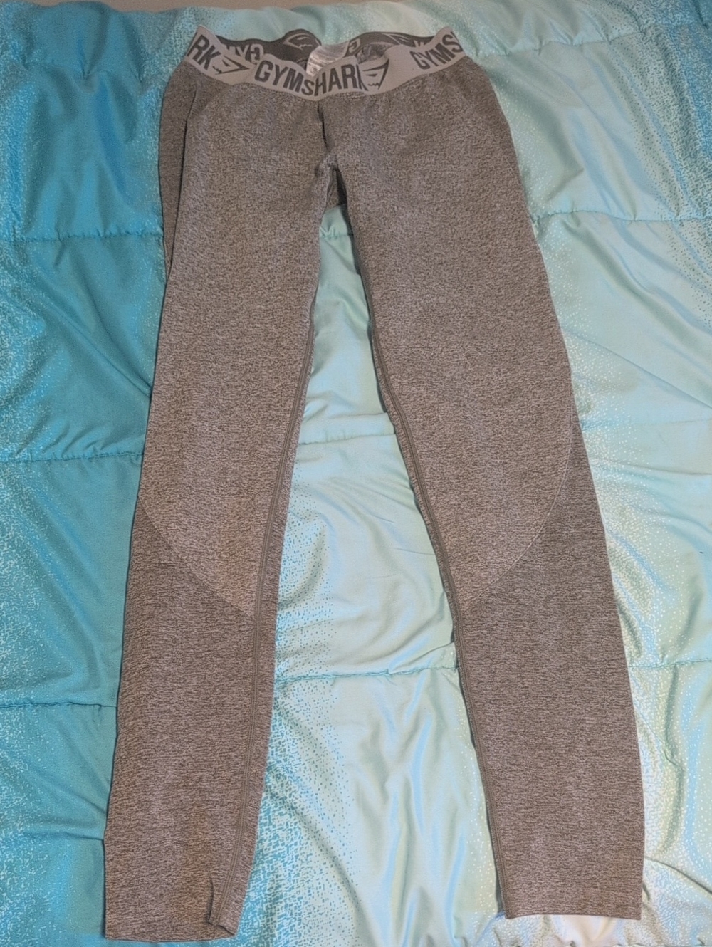 Gymshark Green Marl Seamless Leggings